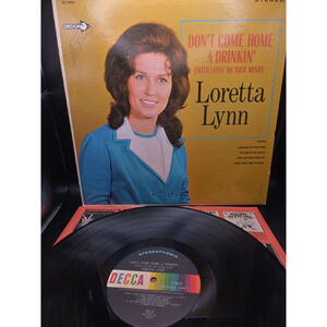 Loretta Lynn Don't Come Home A Drinkin' With Lovin' On Your Mind 1967 Vinyl LP
